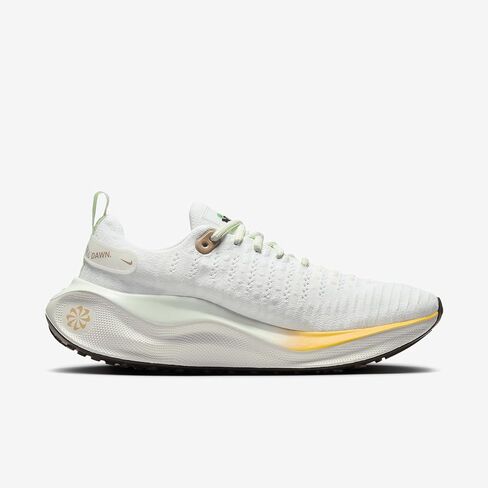حذاء الجري Nike InfinityRN 4 للسيدات (HF5730-191، أبيض/شراعي/أخضر فابور/متعدد الألوان) مقاس 8 in Kuwait