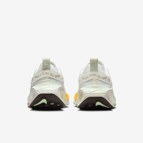 حذاء الجري Nike InfinityRN 4 للسيدات (HF5730-191، أبيض/شراعي/أخضر فابور/متعدد الألوان) مقاس 8 in Kuwait