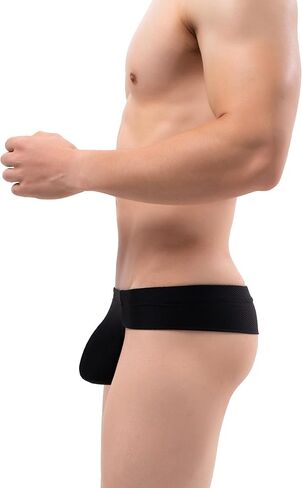 ملابس داخلية مثيرة للرجال من Cheeky Thong ملابس داخلية قصيرة منخفضة الارتفاع منتفخة للرجال in Saudi Arabia
