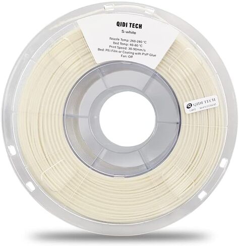 R QIDI TECHNOLOGY 3D Printer Nylon Filament, UltraPA Filament 1.75mm 1KG Spool, Natural,Strong & Tough in Kuwait