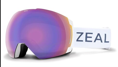 Zeal Optics Cloudfall XL Ski & Snowboard Goggle للرجال والنساء مع عدسة مكافأة قابلة للتبديل ، OTG ، مضاد للخلف ، Glades/Jade Mirror in Kuwait
