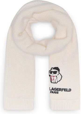 وشاح مبطن من KARL LAGERFELD للسيدات من Sassy Choupette Teddy Bear Sherpa in Saudi Arabia