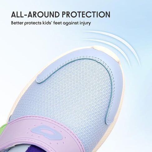 Balabala Hook and Loop Running Shoes Boys Sneakers Girls Sneakers Kids Lightweight Breathable Tennis Shoes Athletic Shoes in Saudi Arabia