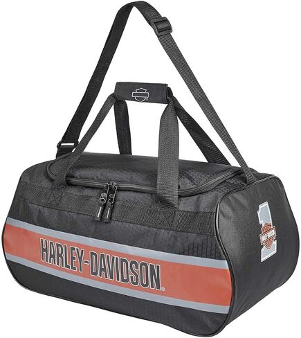 Harley-Davidson Trailblazer #1 Logo Duffel Bag w/Adjustable Strap - Rust Vintage in Saudi Arabia