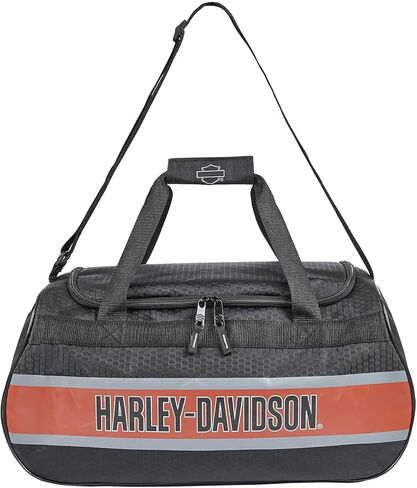 Harley-Davidson Trailblazer #1 Logo Duffel Bag w/Adjustable Strap - Rust Vintage in Saudi Arabia