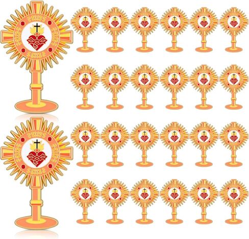 Tondiamo Jesus Pins Bulk Christian Cross Enamel Lapel Brooch for Clergy Appreciation Gift Church Funeral Sunday in Saudi Arabia