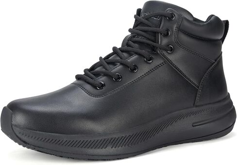 Mens Non Slip Work Boots Oil Resistant Waterproof Work Shoes Botas de Trabajo para Hombre Lightweight Ideal for Kitchen & Food Service in Saudi Arabia