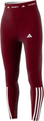 بنطال رياضي Techfit 3-Stripes 7/8 للسيدات من Adidas in Kuwait