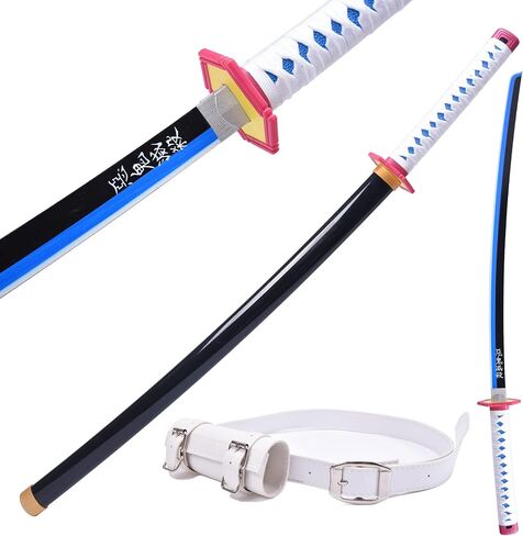 سيف كوسبالي سيف أنمي طبق الأصل مقاس 41 بوصة مناسب لفستان الشخصيات، تزيين مجموعة محبي الرسوم المتحركة in Kuwait