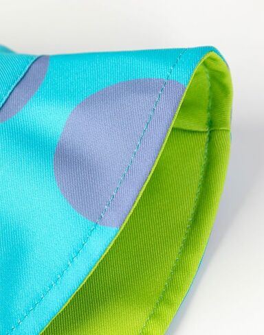 Disney Monsters Inc Reversible Bucket Hat | Green Mike Wazowski & Blue Sulley | Unisex Lightweight Hat in Saudi Arabia