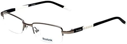 Reebok Designer Eyeglasses R1003 in Satin-Gunmetal 50mm DEMO LENS in Saudi Arabia