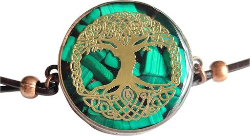 Orgone Pendant with Malachite in Saudi Arabia