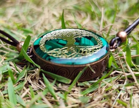 Orgone Pendant with Malachite in Saudi Arabia