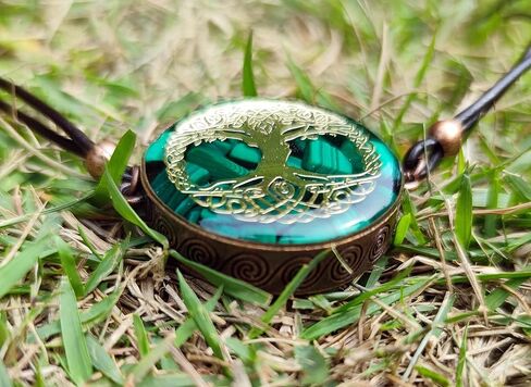 Orgone Pendant with Malachite in Saudi Arabia