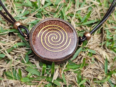Orgone Pendant with Malachite in Saudi Arabia
