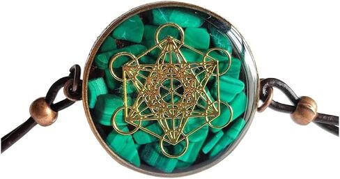 Orgone Pendant with Malachite in Saudi Arabia