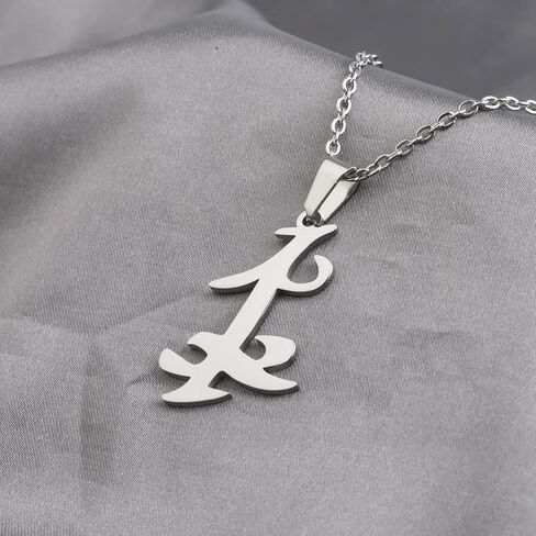 CENWA Stainless Steel Parabatai Symbol Necklace Parabatai Rune Pendant Necklace Gift in Saudi Arabia