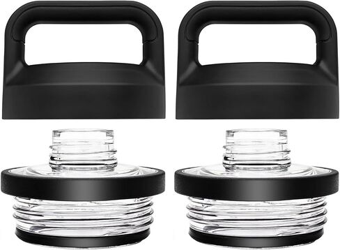 Replacement for YETI Rambler Bottle Chug Cap Lid, Screw Top Lid Replacement Fits for 18/26/ 36/64 oz Yeti Rambler, Chug Cap Lid Replacement for Yeti Rambler Models in Saudi Arabia