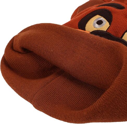 Five Nights at Freddy’s Freddy Peekaboo Hands Brown Knit Beanie in Kuwait