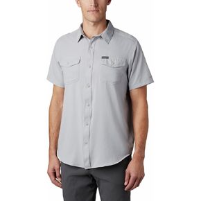 قميص رجالي من كولومبيا بأكمام قصيرة مقاس Big & Tall Utilizer II، مقاس ICY Morn، 5X B&T in Kuwait