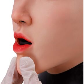 YRZGSAWJ غطاء رأس من السيليكون الناعم للنساء لكامل الوجه يمكن أن يشكل قناعًا للمتحولين جنسيًا in Kuwait