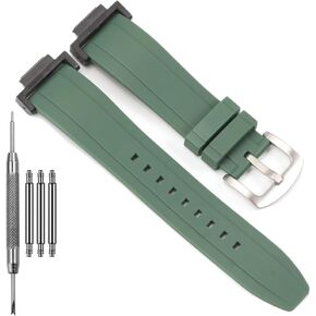 Silicone Watch Band Compatible with Casio DW-5600 DW-5900 DW-6900 GA-100 GW-6900 DW-5600E Replacement Band With Adapter Bracelet in Saudi Arabia