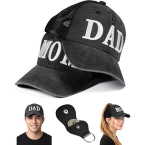 قبعات الأم والأب لهدايا الآباء الجدد، قبعات شبكية غير مبنية لإعلان الحمل للأزواج in Kuwait