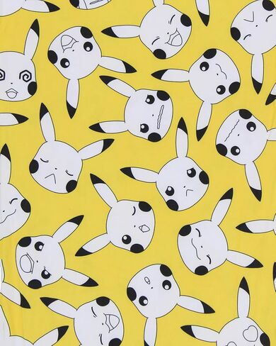 بنطال بيجامة Pikachu Expressions Allover Design للكبار من Pokemon للرجال للنوم in Kuwait