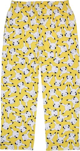بنطال بيجامة Pikachu Expressions Allover Design للكبار من Pokemon للرجال للنوم in Kuwait