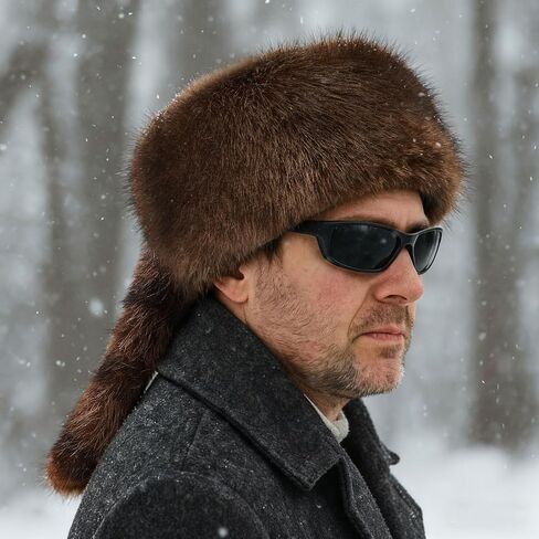 Raccoon Tail Hat for Women Men Faux Fur Coonskin Hat Funny Cosplay Cap Gag Gift and Costume in Saudi Arabia