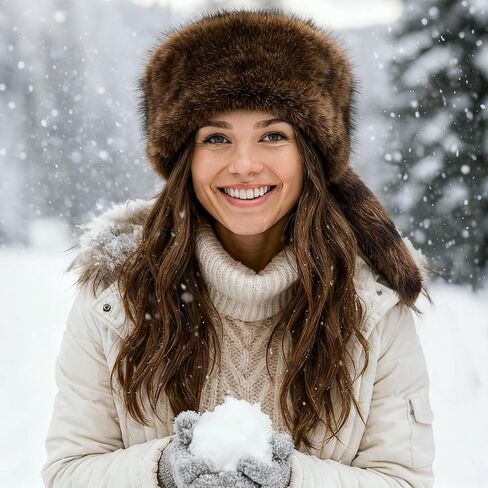 Raccoon Tail Hat for Women Men Faux Fur Coonskin Hat Funny Cosplay Cap Gag Gift and Costume in Saudi Arabia
