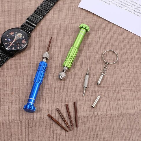 طقم إصلاح النظارات 13 في 1 مفك براغي النظارات الدقيقة طقم إصلاح البراغي مع 10 أطراف مفك للزجاج والنظارات الشمسية والساعة والهاتف والكمبيوتر المحمول والمجوهرات والإلكترونيات in Kuwait