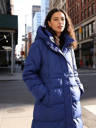 Women's Winter Full Length Duck Down Coat,Plus Size Long Puffer Jacket Parka for Ladies,Hooded,Thickened in Saudi Arabia
