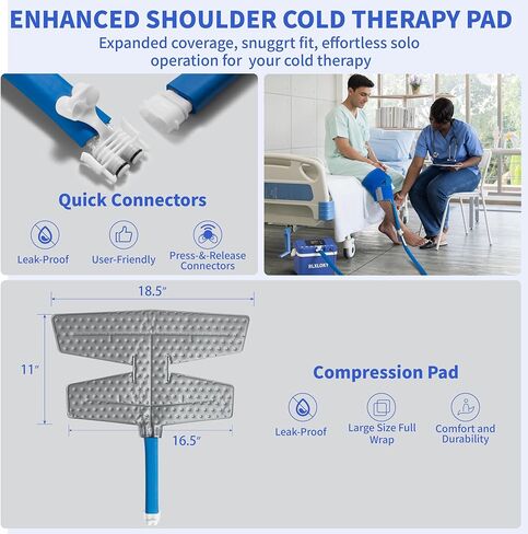 3.0 وحدة العلاج البارد، آلة الثلج للركبة بعد الجراحة، آلة العلاج البارد للركبة، نظام العلاج البارد مع وضع الحلقة in Kuwait