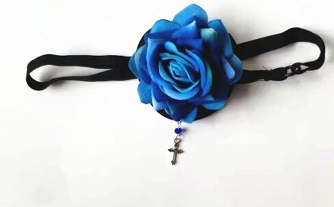 قناع يوري قوطي روز لرقعة العين على شكل فراشة واحدة ريترو باللون الأسود مناسب لحفلات الهالوين in Kuwait