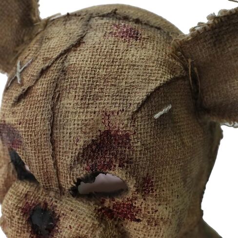 مخيف الأرنب الفزاعة قناع الخيش كيس واقعية اللاتكس أرنب الرعب الشيطان القاتل قناع السارق للكبار هالوين تأثيري الطرف in Kuwait