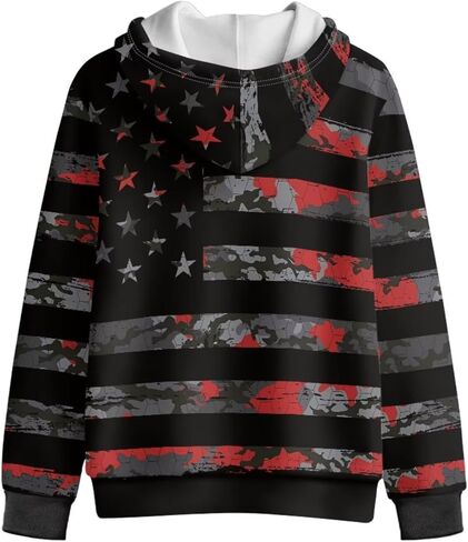 Cool Zip Up Hoodies for Boys Fleece Hooded Sweatshirt with Pockets Fall Winter Clothes Size 5-14 Years in Saudi Arabia