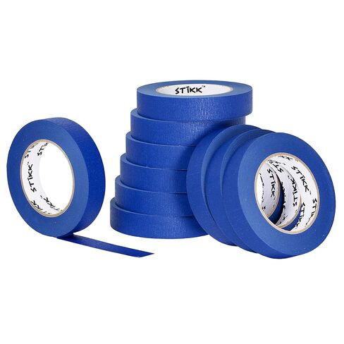 2pk 2 "x 60yd STIKK شريط رسامين أزرق 14 يومًا سهل الإزالة شريط لاصق حافة تشطيب (1.88 بوصة 48 مم) (عبوتان) in Kuwait