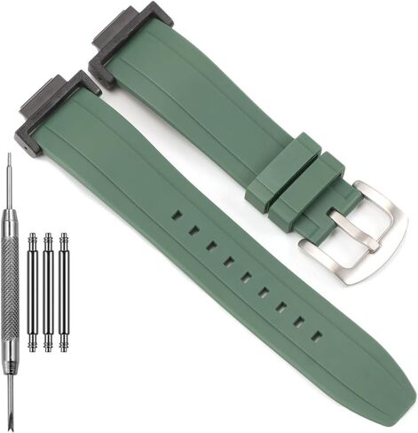 Silicone Watch Band Compatible with Casio DW-5600 DW-5900 DW-6900 GA-100 GW-6900 DW-5600E Replacement Band With Adapter Bracelet in Saudi Arabia