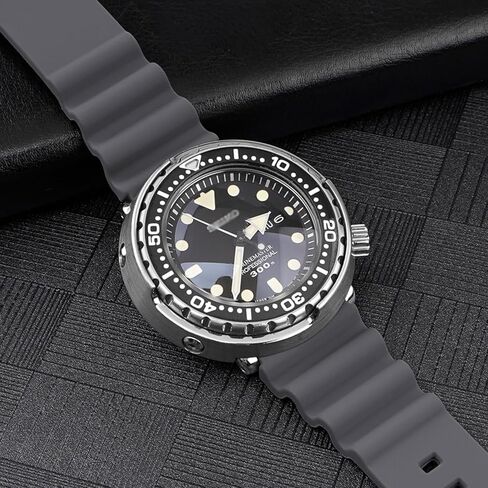 Bands Fit for Casio MDV106-1AV MTP-VD01 AMW330 AMW320 AW90H MTD1065, for Seiko Diver SKX007/009/011 Rubber Strap Replacement Wristband for Women Men in Saudi Arabia