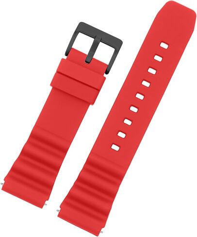 Bands Fit for Casio MDV106-1AV MTP-VD01 AMW330 AMW320 AW90H MTD1065, for Seiko Diver SKX007/009/011 Rubber Strap Replacement Wristband for Women Men in Saudi Arabia