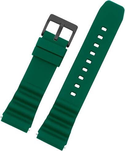 Bands Fit for Casio MDV106-1AV MTP-VD01 AMW330 AMW320 AW90H MTD1065, for Seiko Diver SKX007/009/011 Rubber Strap Replacement Wristband for Women Men in Saudi Arabia