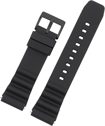 Bands Fit for Casio MDV106-1AV MTP-VD01 AMW330 AMW320 AW90H MTD1065, for Seiko Diver SKX007/009/011 Rubber Strap Replacement Wristband for Women Men in Saudi Arabia