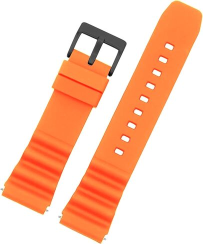 Bands Fit for Casio MDV106-1AV MTP-VD01 AMW330 AMW320 AW90H MTD1065, for Seiko Diver SKX007/009/011 Rubber Strap Replacement Wristband for Women Men in Saudi Arabia