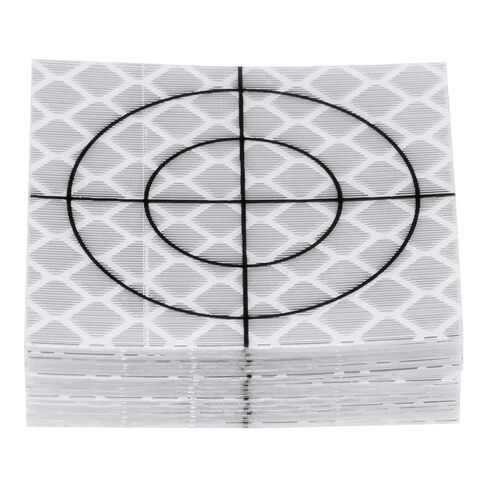 HARFINGTON 10pcs Survey Reflector Sheets 40mm Self-Adhesive Reflective Tape Survey Target Mark for Total Stations, Green in Saudi Arabia