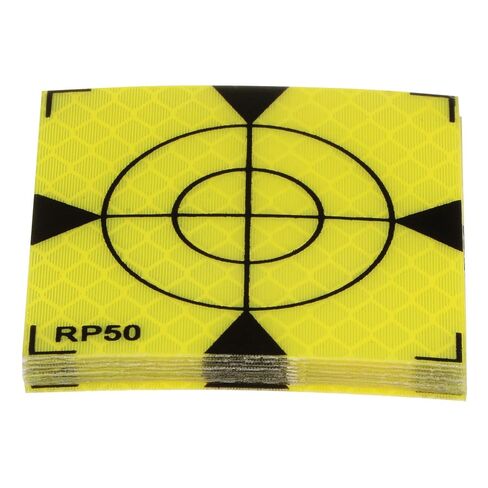 HARFINGTON 10pcs Survey Reflector Sheets 40mm Self-Adhesive Reflective Tape Survey Target Mark for Total Stations, Green in Saudi Arabia