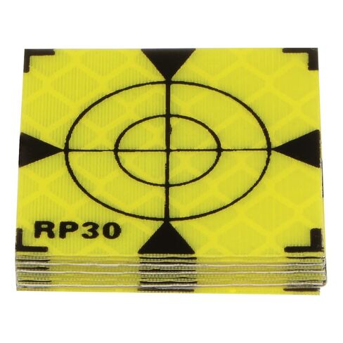 HARFINGTON 10pcs Survey Reflector Sheets 40mm Self-Adhesive Reflective Tape Survey Target Mark for Total Stations, Green in Saudi Arabia