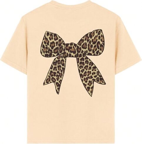 QJQ Girl's Graphic T Shirts Cute Short Sleeve Crewneck Tees Summer Tropical Trendy Preppy Tops Clothes in Saudi Arabia