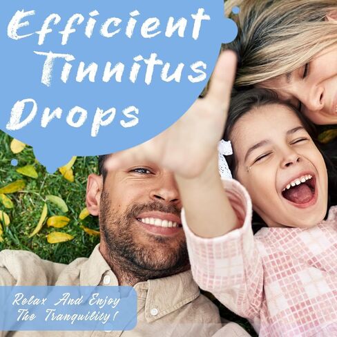 Tinnitus Relief for Ringing Ears-Natural Tinnitus Relief Drops | Relieve Ringing Ears & Reduce Buzzing/Clicking Noise | Support Healthy Hearing | 60ml Bottle in Kuwait