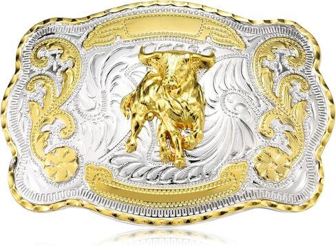 Western Grim/St Jude/Texas/Horse/Bull Belt Buckle for Men, Large American Belt Buckles Jeans Accessory in Saudi Arabia